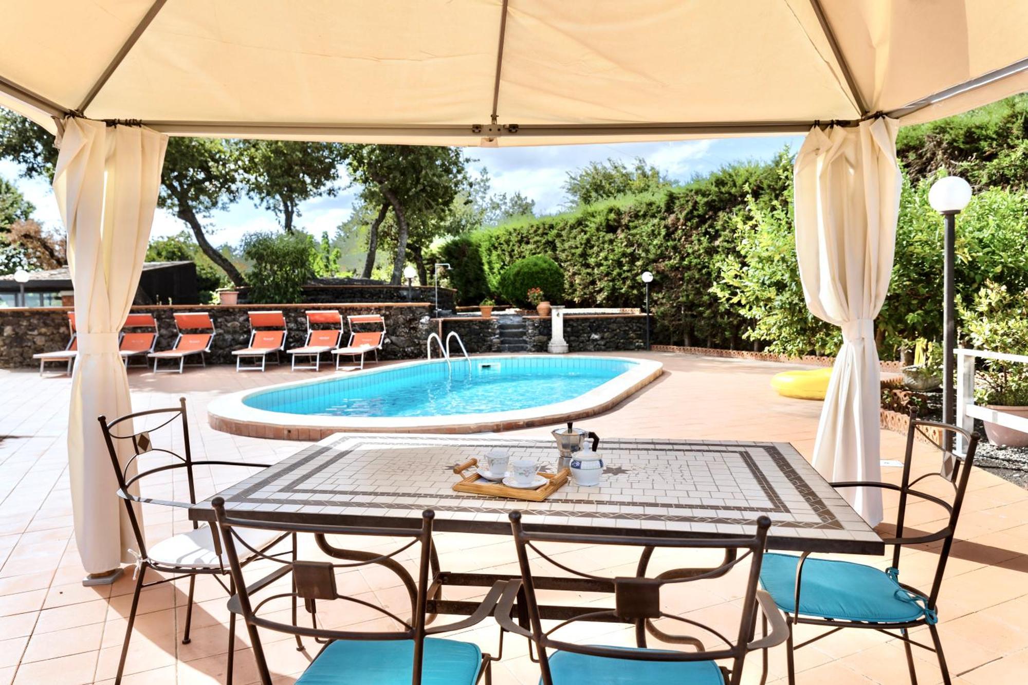 Villa Melany Casa Vacanza ปิเอดิมอนเต เอตเนโอ ภายนอก รูปภาพ